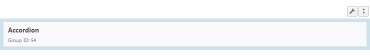 Accordion widget