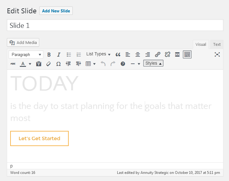 Edit slide 1