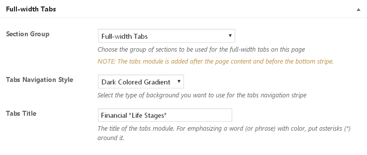 Full-width tabs meta box