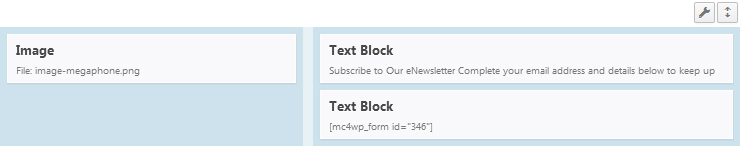 MailChimp shortcode