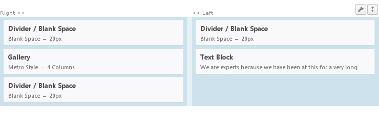 Page Builder - column ordering 3