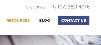 Contact button - front end