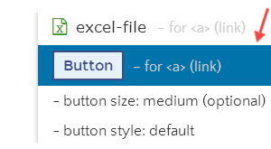 Styles menu - button