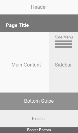 Page content layout - Page with Sidebar