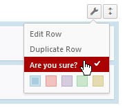 Page Builder - delete row confirmation