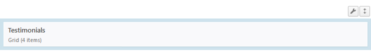 Testimonials widget